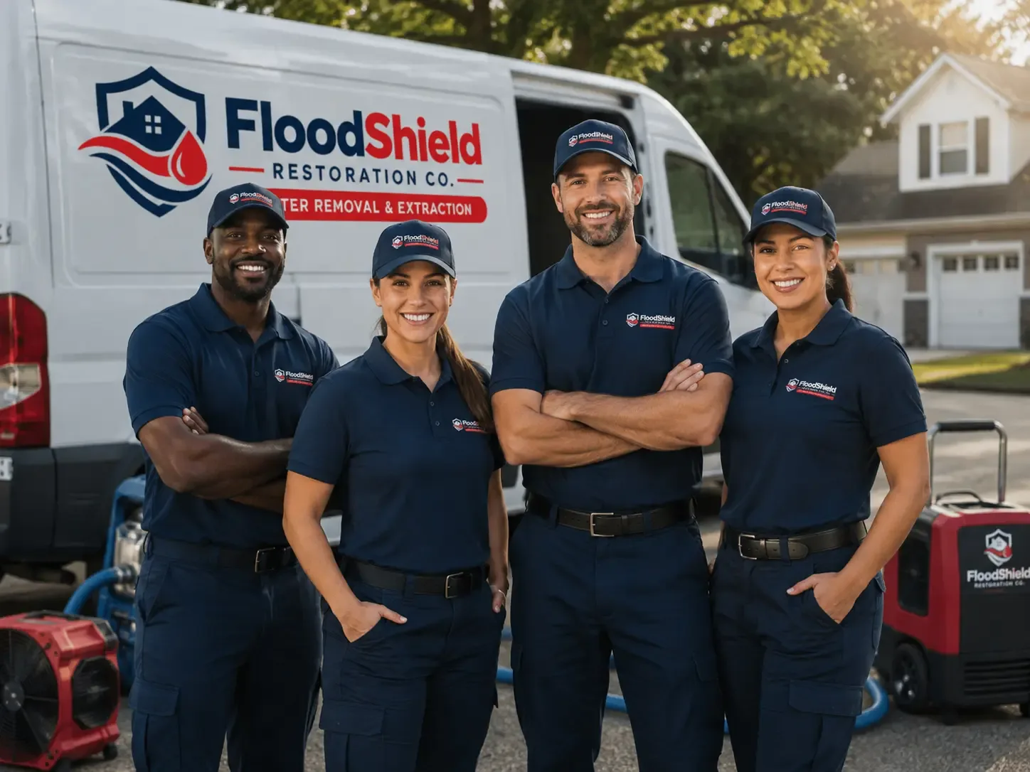 Flood Damage Restoration company in Farragut, IA